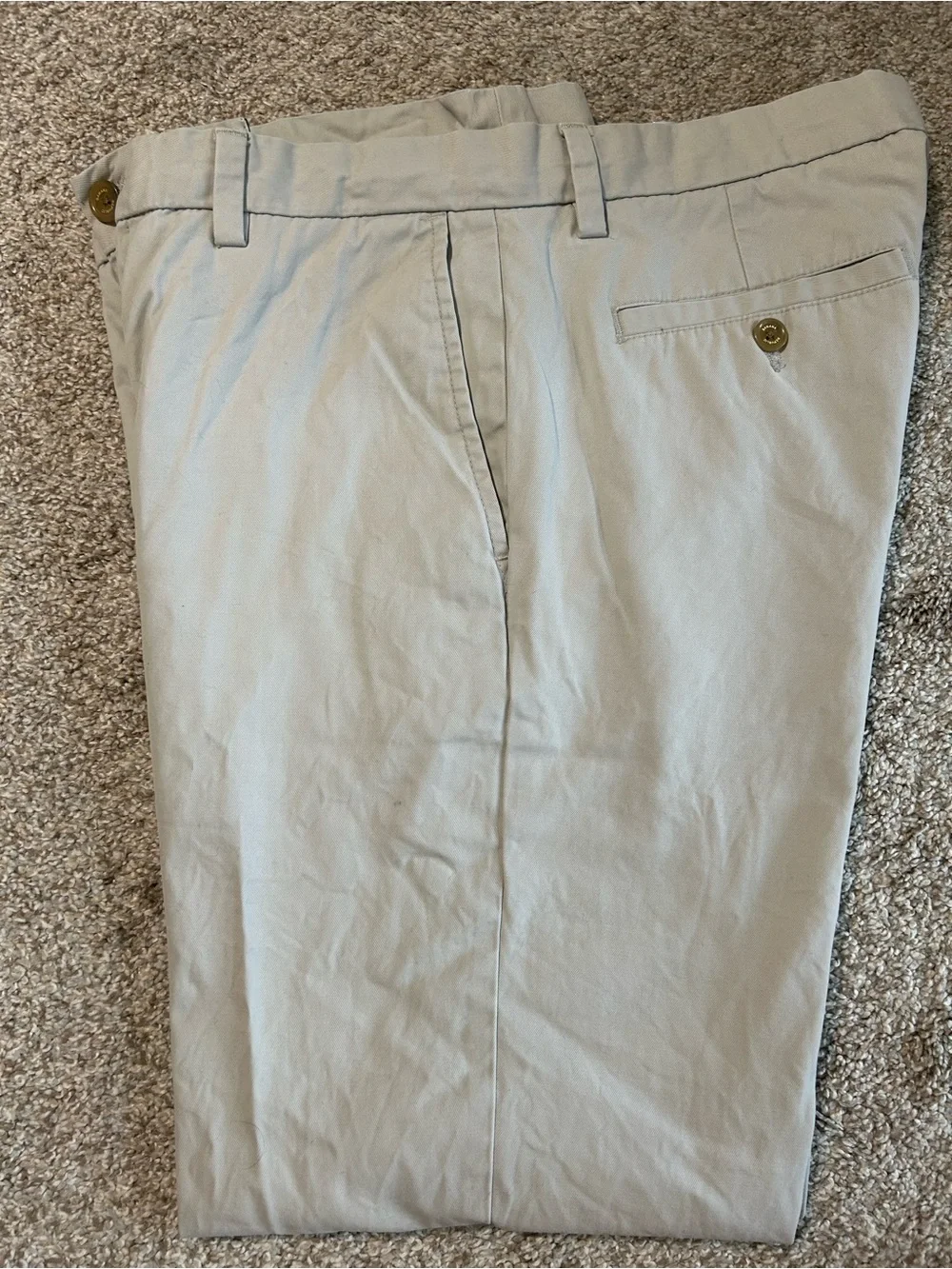 Banana Republic Stone/Tan Chino Dress Pants